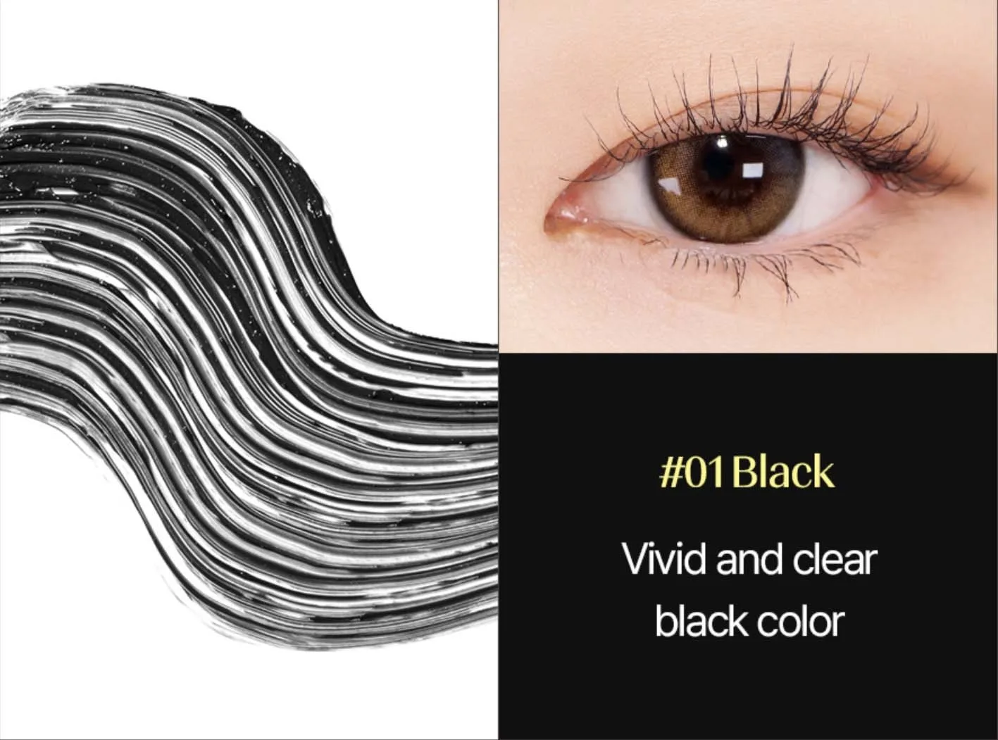 Cosnori Perfect Setting Waterproof Mascara 01 Black
