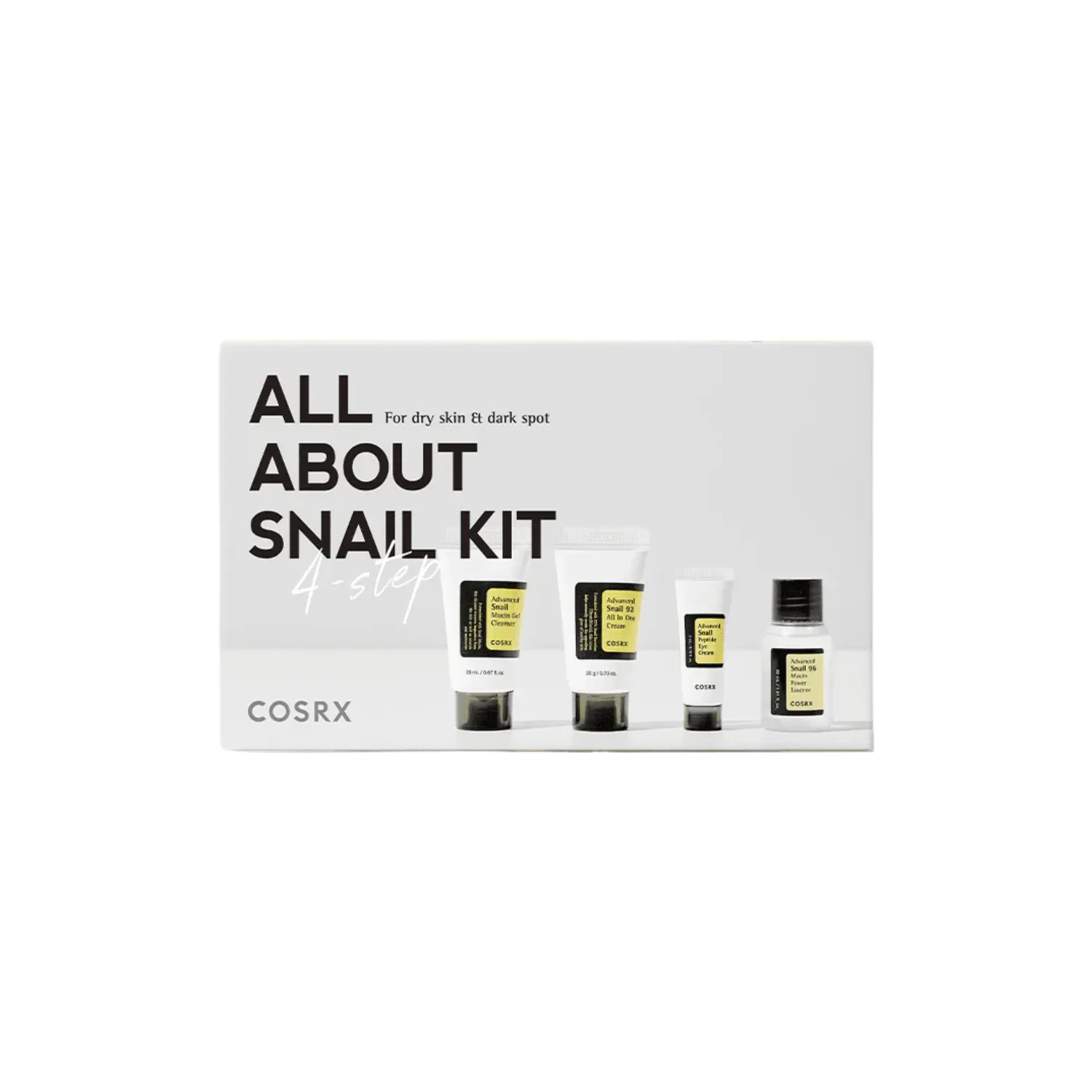 Cosrx Advanced Snail All About Snail Kit Set för intensiv återfuktning 1 st.