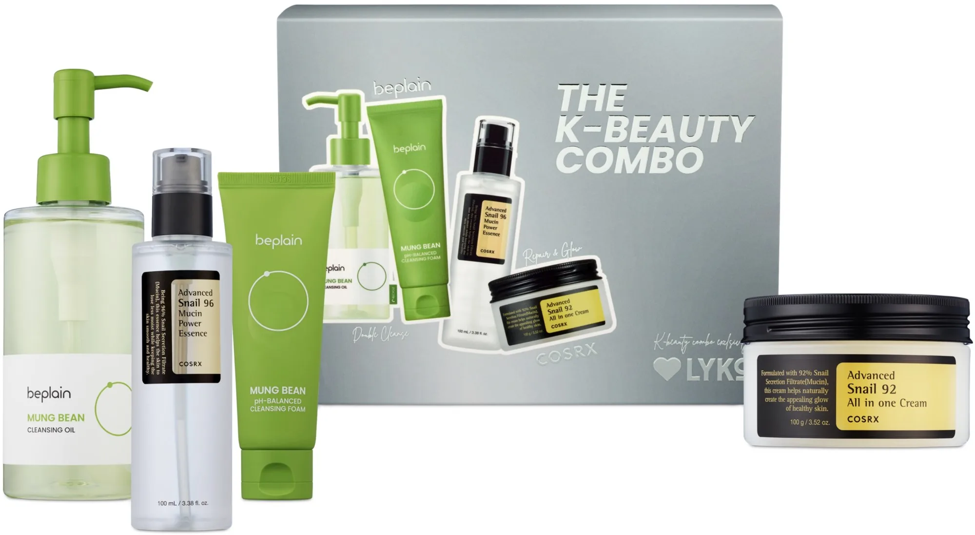 COSRX COSRX & Beplain X LYKO The K-Beauty Combo