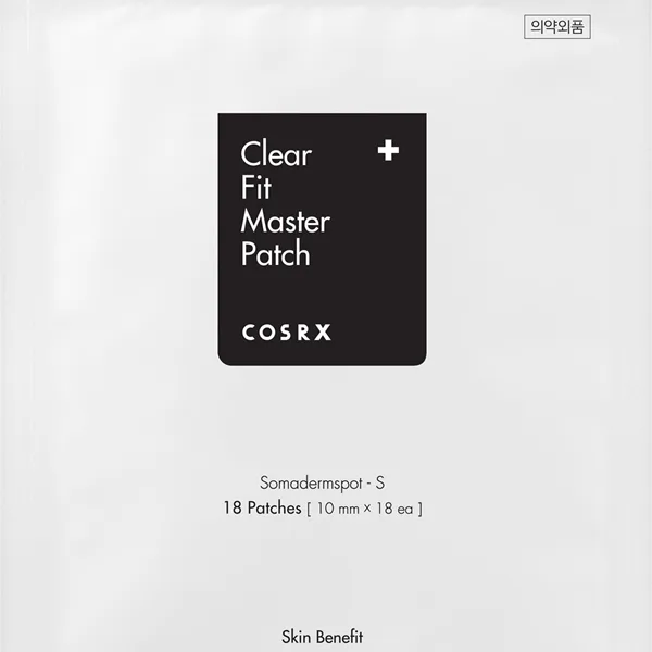 Cosrx Clear Fit Master Patch Rengöringslapp för problematisk hud 18 st.