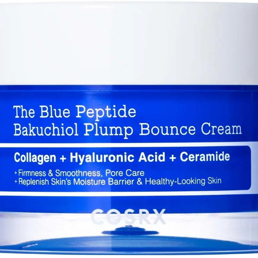 COSRX The Blue Peptide Bakuchiol Plump Bounce Cream 50g