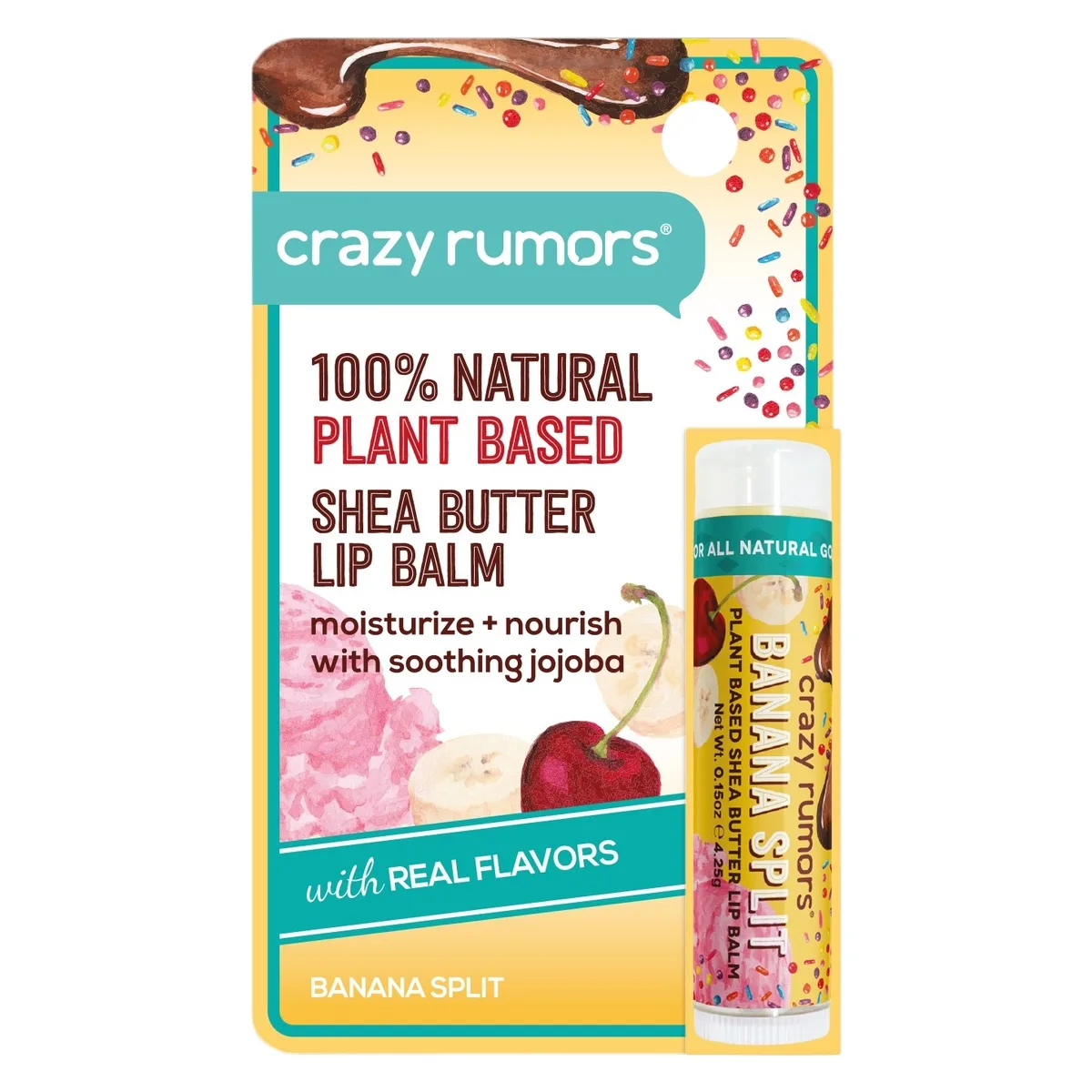 Crazy Rumors Lip Balm Banana Split