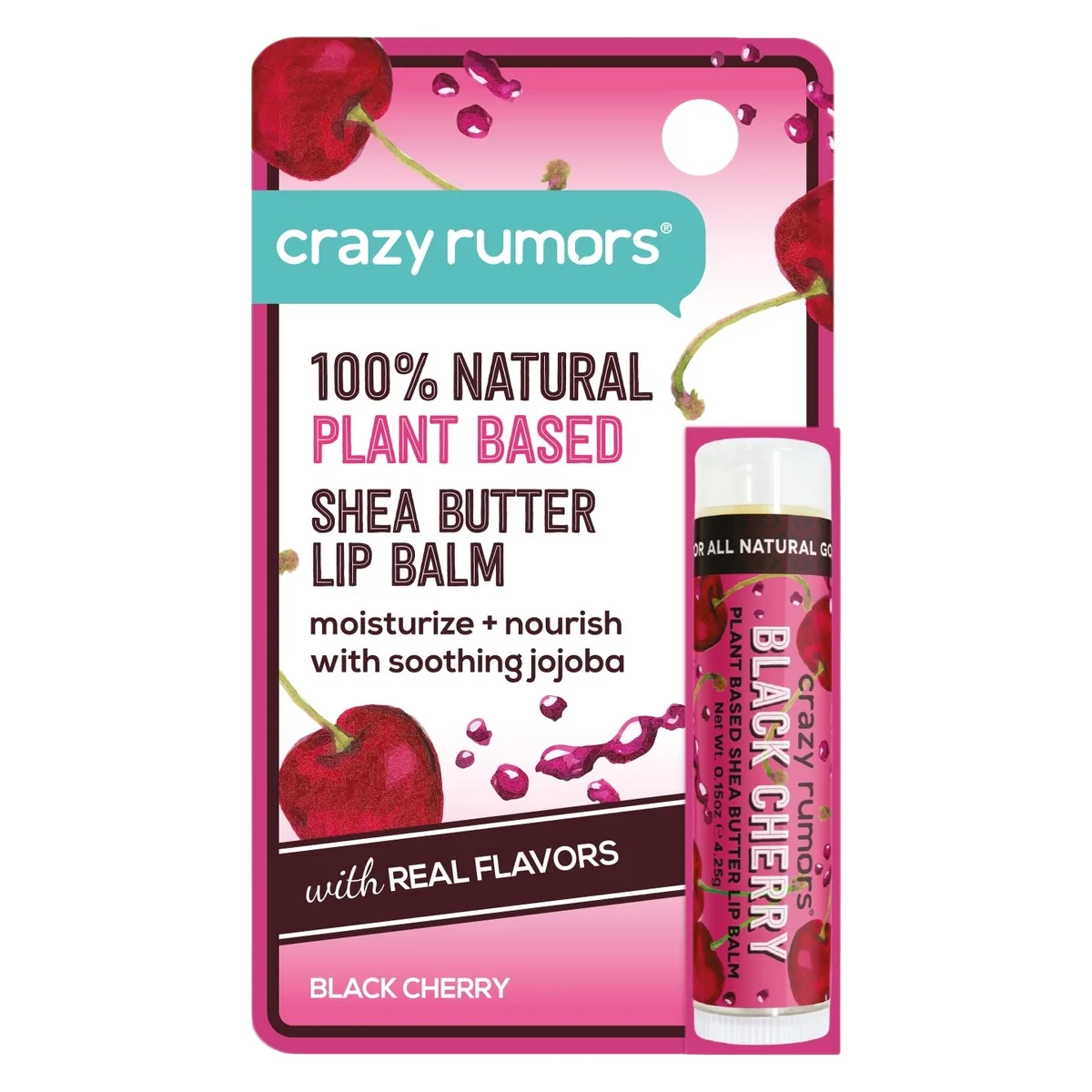 Crazy Rumors Lip Balm Black Cherry