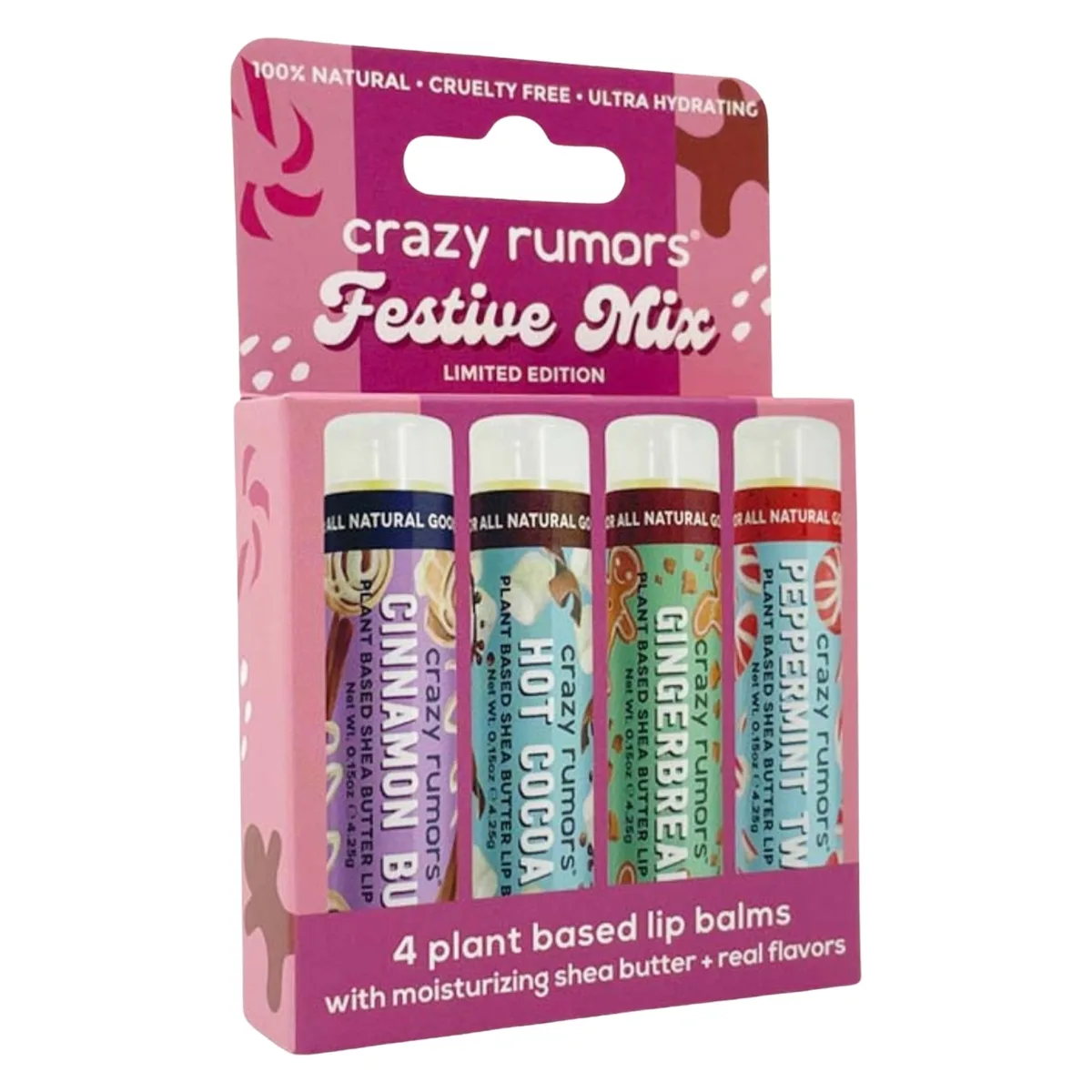 Crazy Rumors Festive Mix 4-Pack