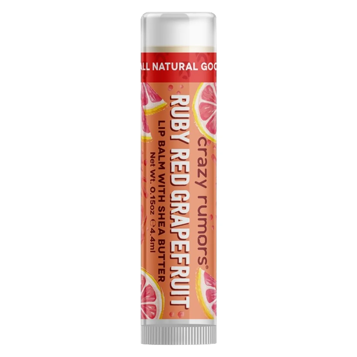 Crazy Rumors Lip Balm Ruby Red Grapefruit