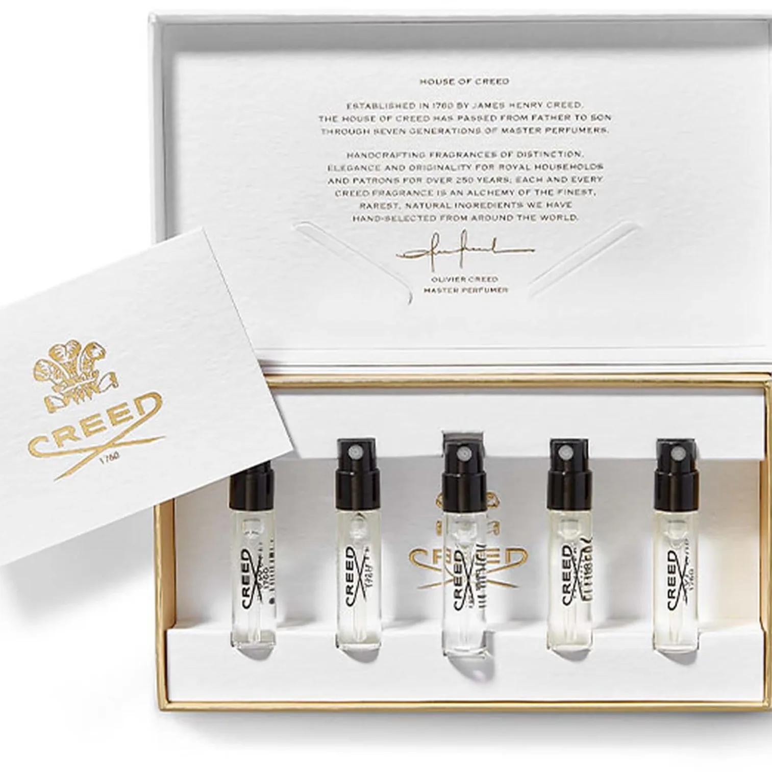 Creed Men's Inspiration Sample Set Eau de Parfum 5 x 1,7 ml