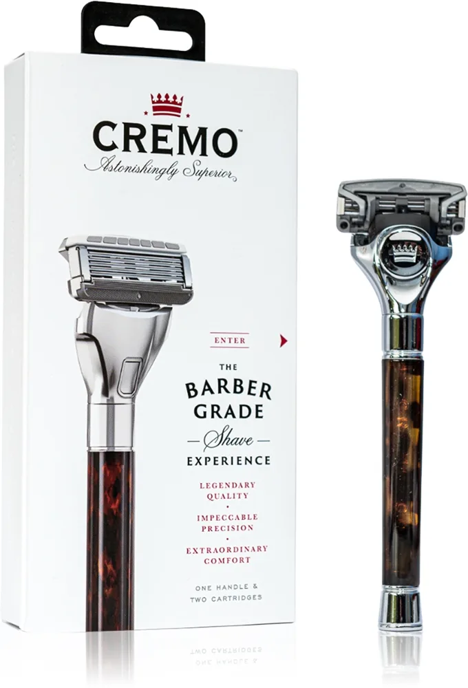 Cremo The Barber Grade Barberingsmaskine + 2 Erstatningshoveder
