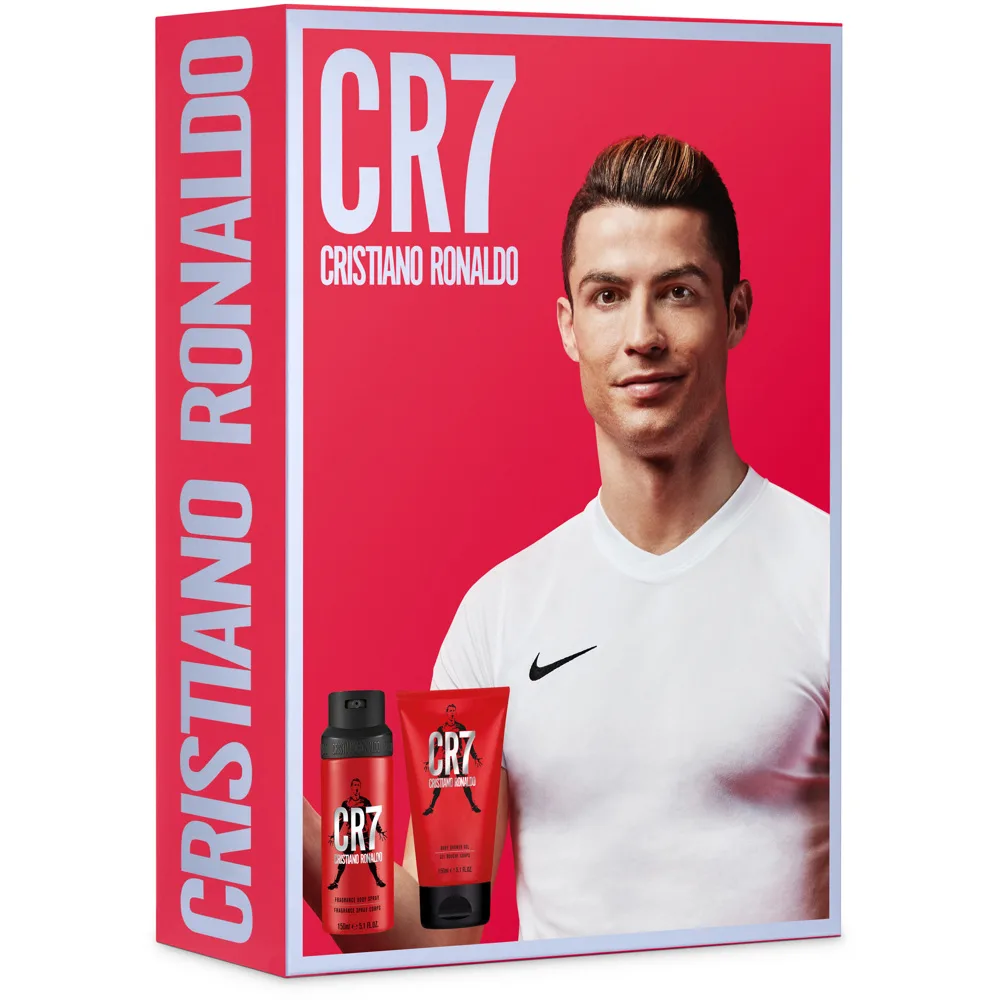 Red Bath Set, Shower Gel + Body Spray