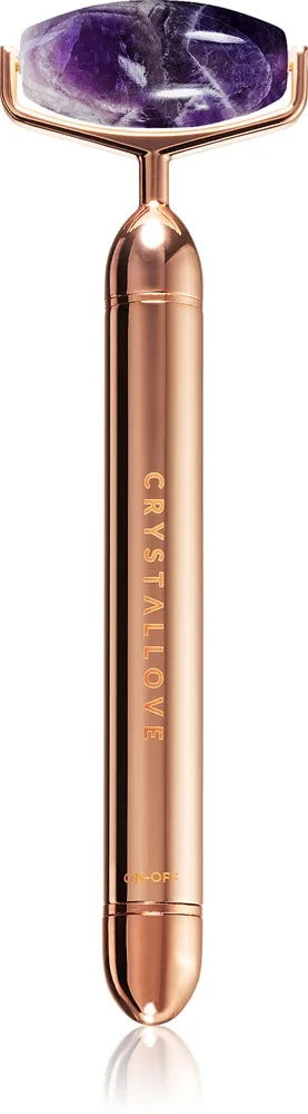 Crystallove Amethyst Vibrating Roller hierontarulla kasvoille 1 kpl