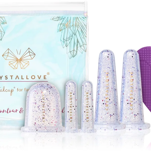 Crystallove Crystalcup Set för ansikte och kropp 1 st.