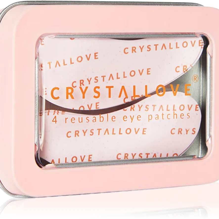 Crystallove Reusable Eye Patches återanvändbara ögonpåsar 4 st.