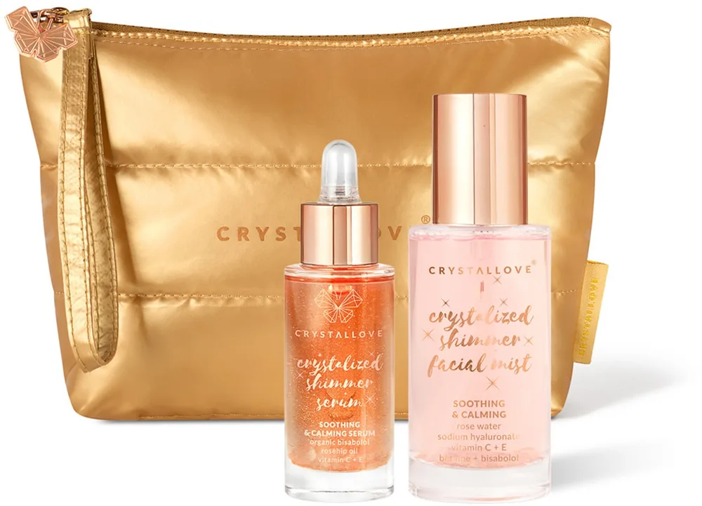 Crystallove Rose Quartz Skincare Duo ihonhoitosetti