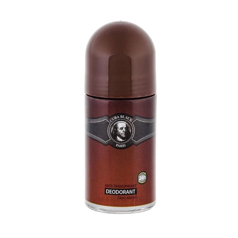 Cuba Black Antiperspirant Deo Roll-On 50ml