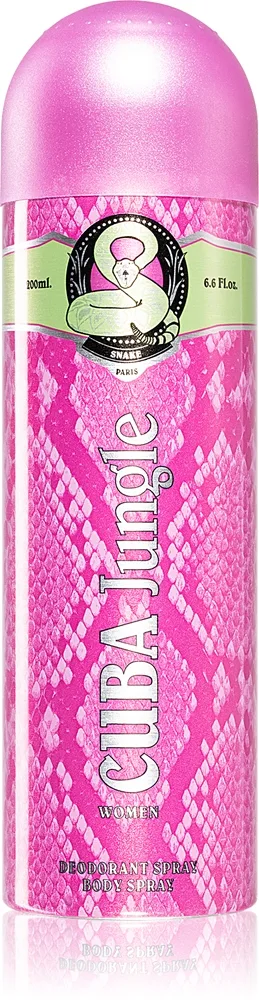Cuba Jungle Snake deo-suihke naisille 200 ml