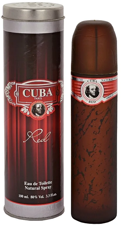 Cuba Red Eau de Toilette för män 100 ml