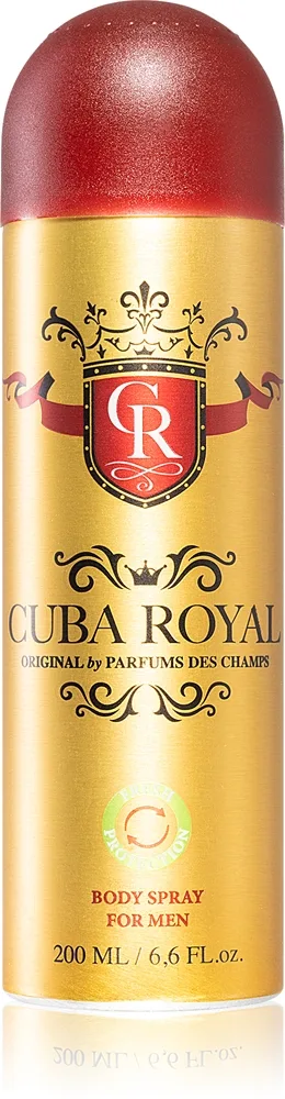 Cuba Royal Spray deodorant til mænd 200 ml