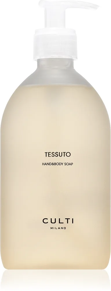 Culti Milano Hand&Body Tessuto parfumeret flydende sæbe til hænder og krop Unisex 500 ml