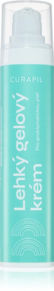 Curapil Light gel cream kosteuttava kasvohoito ongelma- ja akneiholle 50 ml