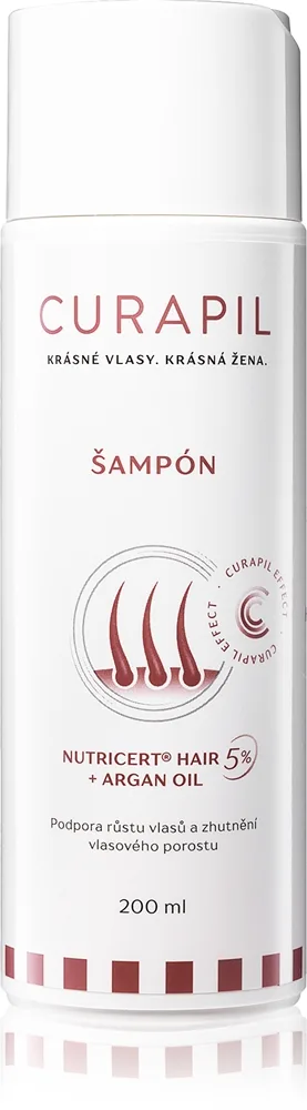 Curapil Shampoo Schampo För uttunnade av hår 200 ml