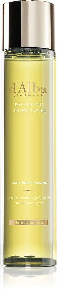 d'Alba Mild Skin Balancing Vegan Toner Fugtgivende hud tonic har en beroligende virkning 150 ml