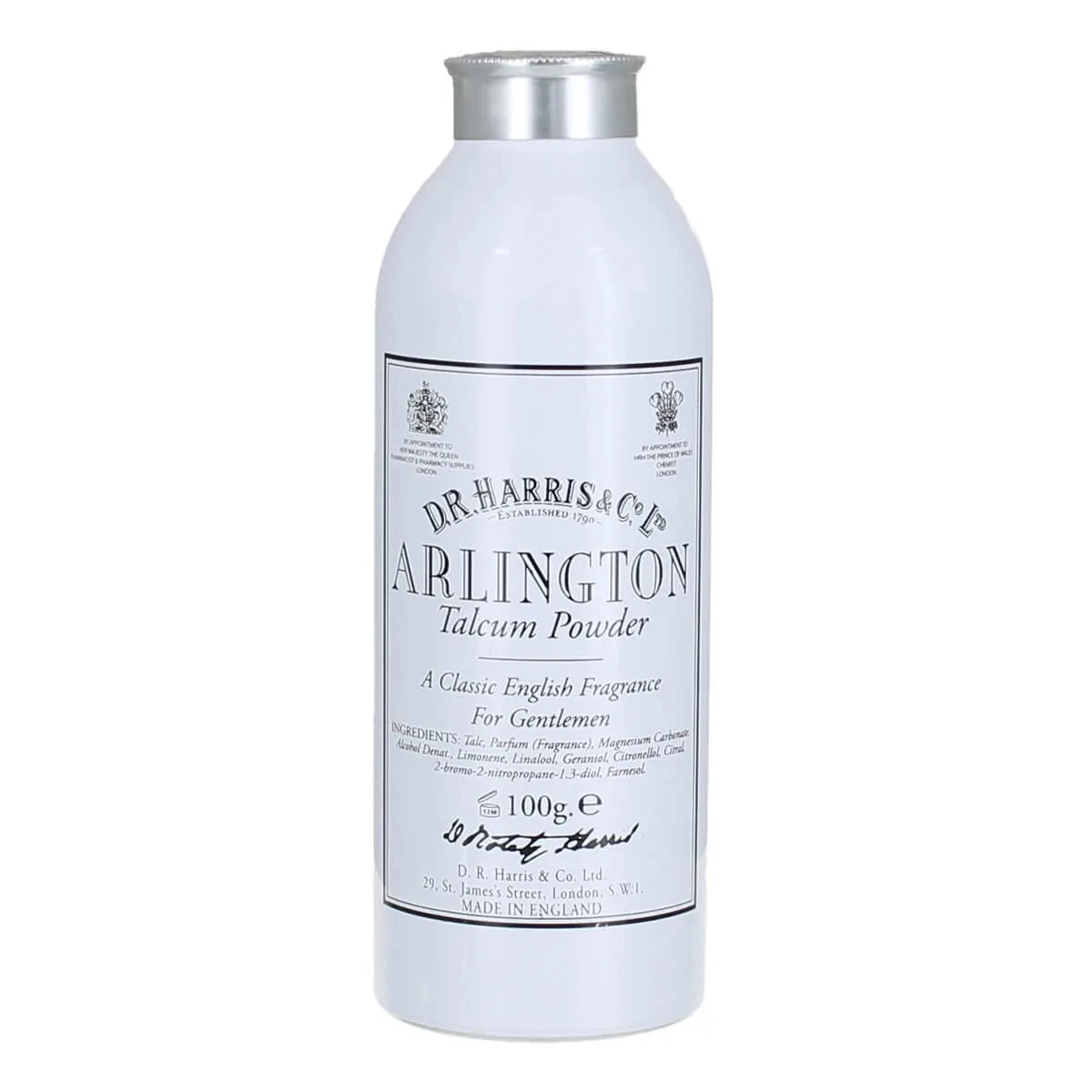D.R. Harris & Co. Ltd Arlington Talkum Powder, 100 gr.
