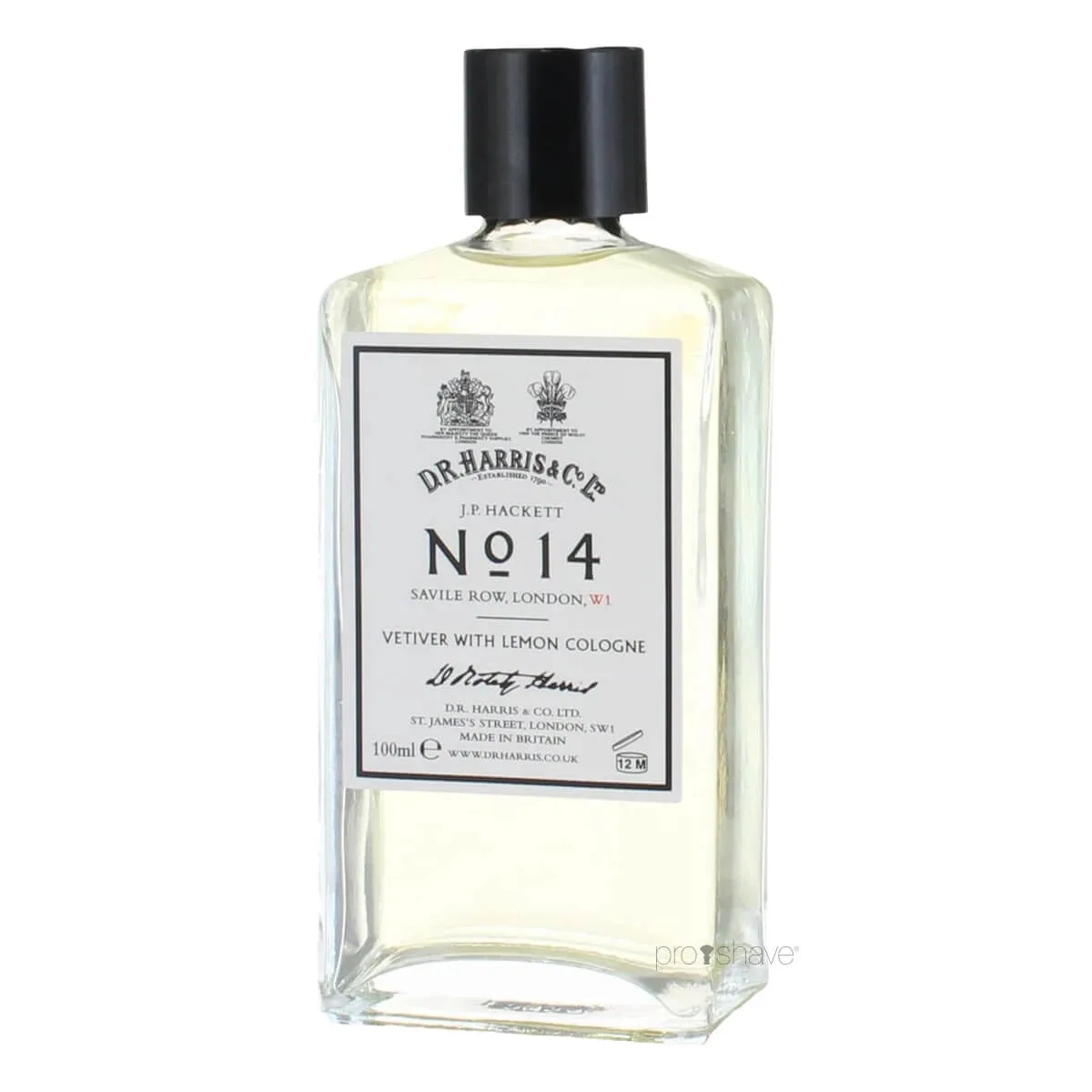 D.R. Harris & Co. Ltd No. 14 Vetiver with Lemon Cologne, 100 ml.