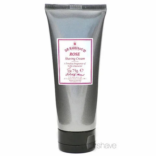 D.R. Harris & Co. Ltd Rose Barbercreme på tube, 75 gr.