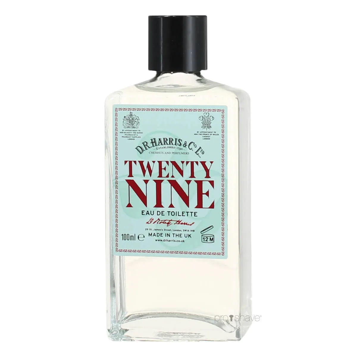D.R. Harris & Co. Ltd Twenty Nine Eau de Toilette, 100 ml.