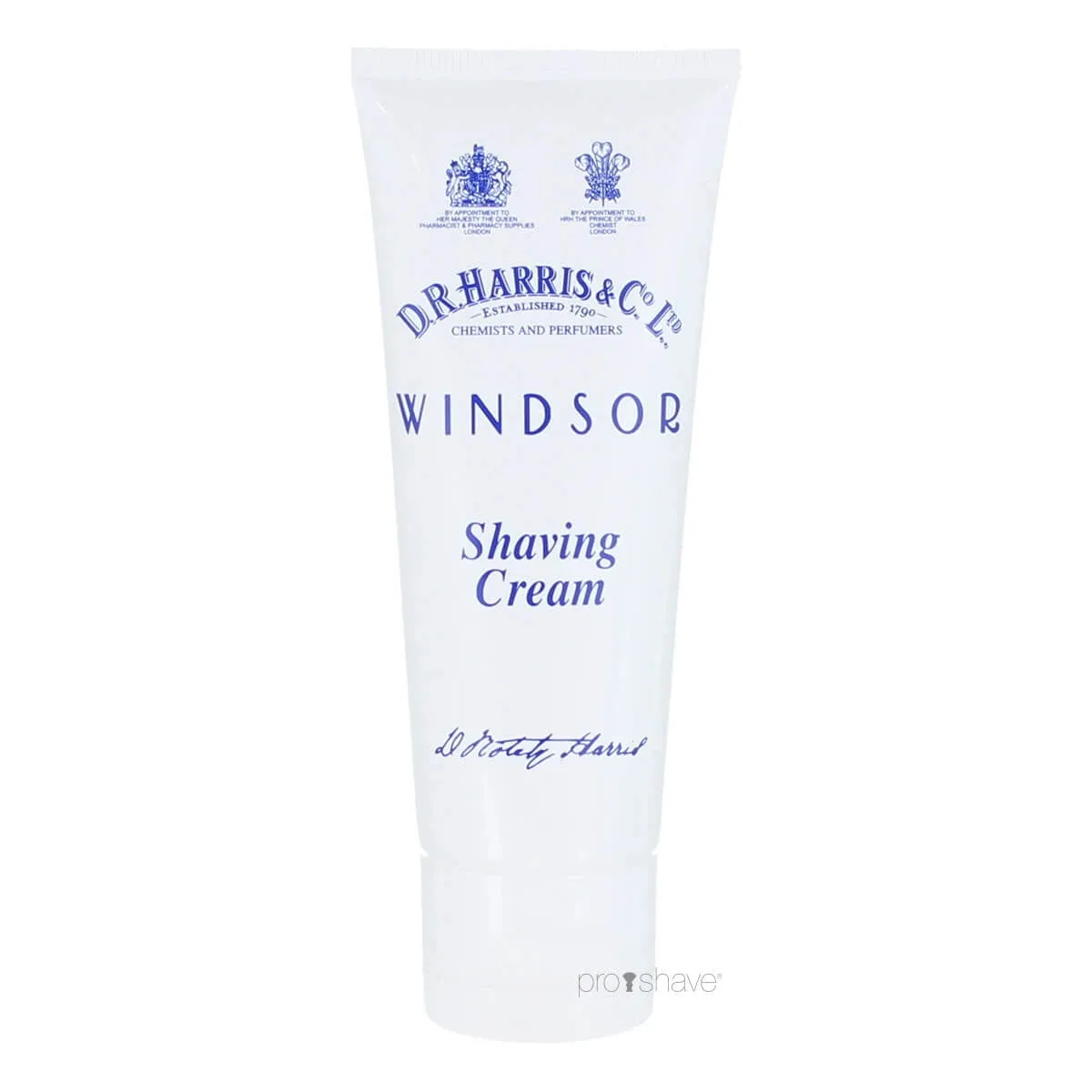 D.R. Harris & Co. Ltd Windsor Barbercreme på tube, 75 ml.