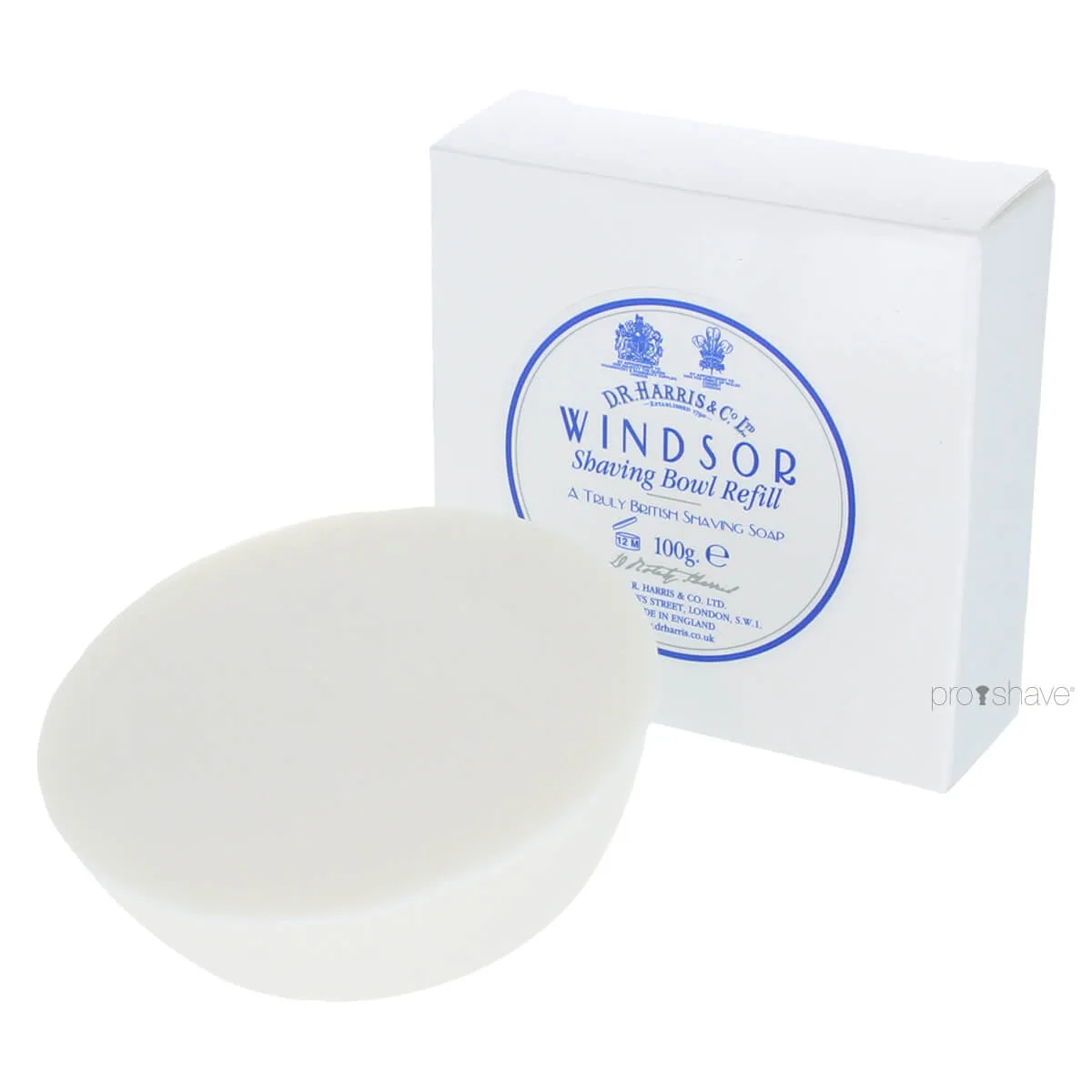D.R. Harris & Co. Ltd Windsor Barbersæbe, Refill, 100 gr.