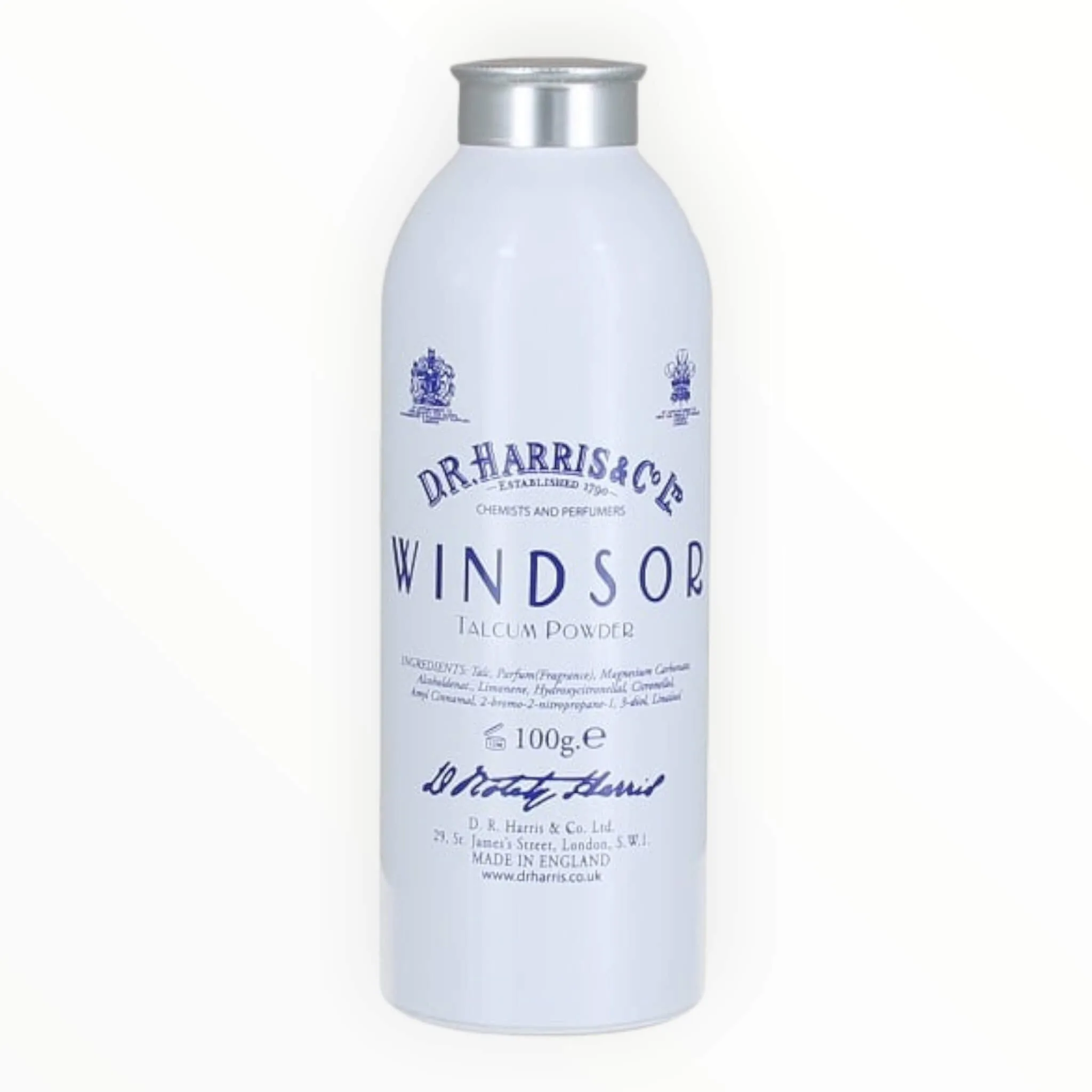 D.R. Harris & Co. Ltd Windsor Talcum Powder, 100 g.