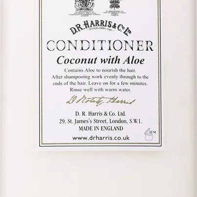 D.R. Harris Coconut Conditioner Balsam för hår 250 ml