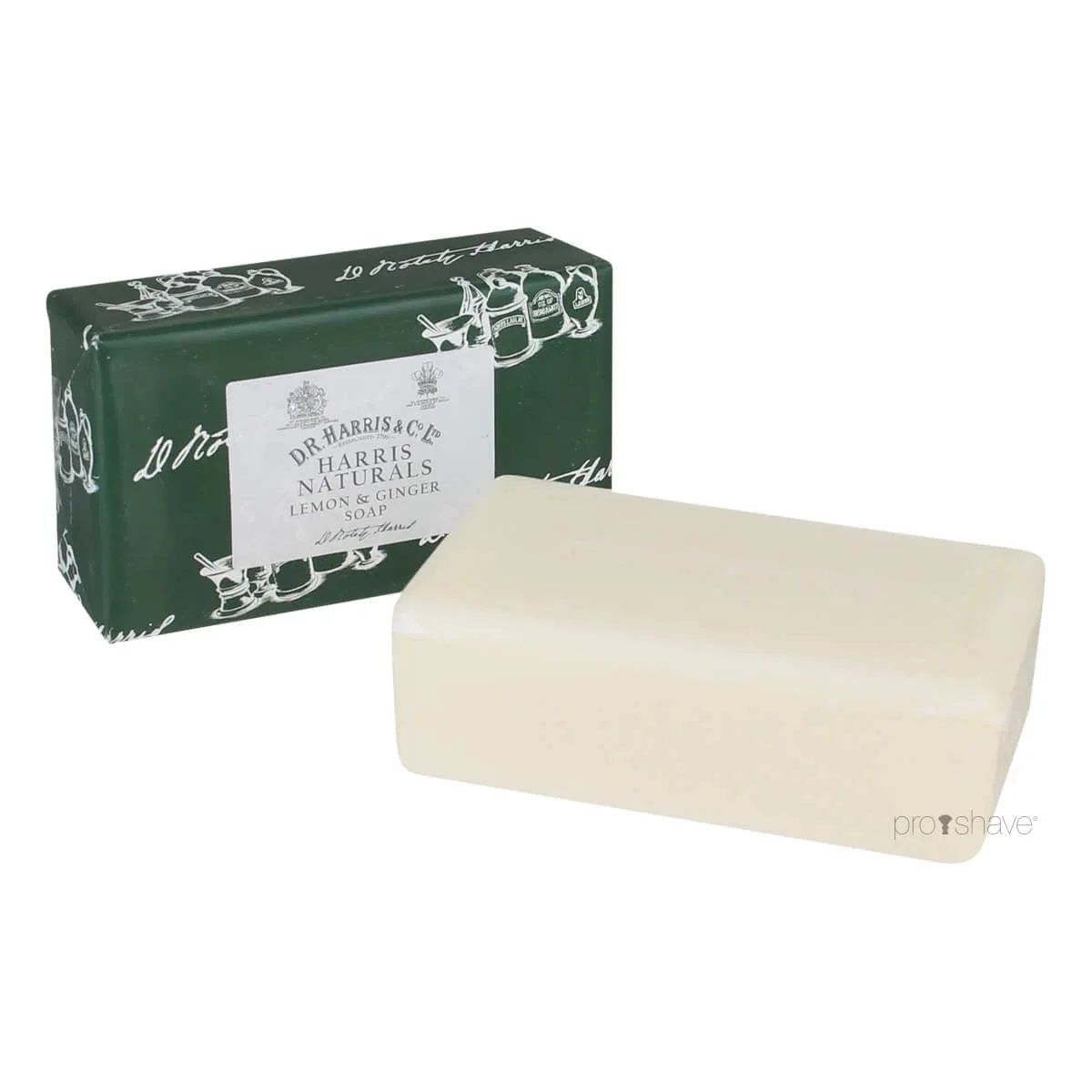 D.R. Harris Harris Naturals Soap Lemon & Ginger luonnollinen palasaippua Lemon & Ginger 200 g