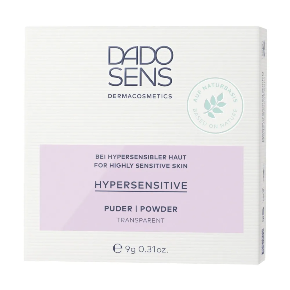 DADO SENS HYPERSENSITIVE PUDER TRANSPARENT 9 g Puder