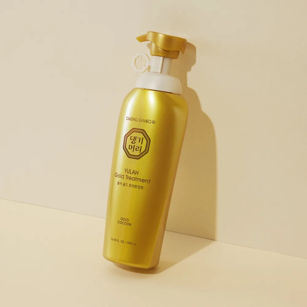 DAENG GI MEO RI Yula Gold Treatment uudistava hoitoaine hiusten vahvistamiseksi ja kiiltoa tuomaan 500 ml