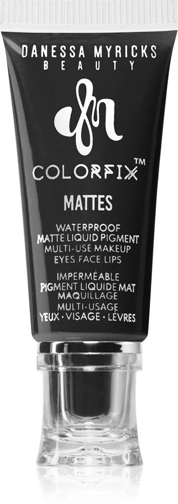 Danessa Myricks Beauty Colorfix Mattes monitoiminen meikkituote silmille, huulille ja poskille sävy Blackout 10 ml