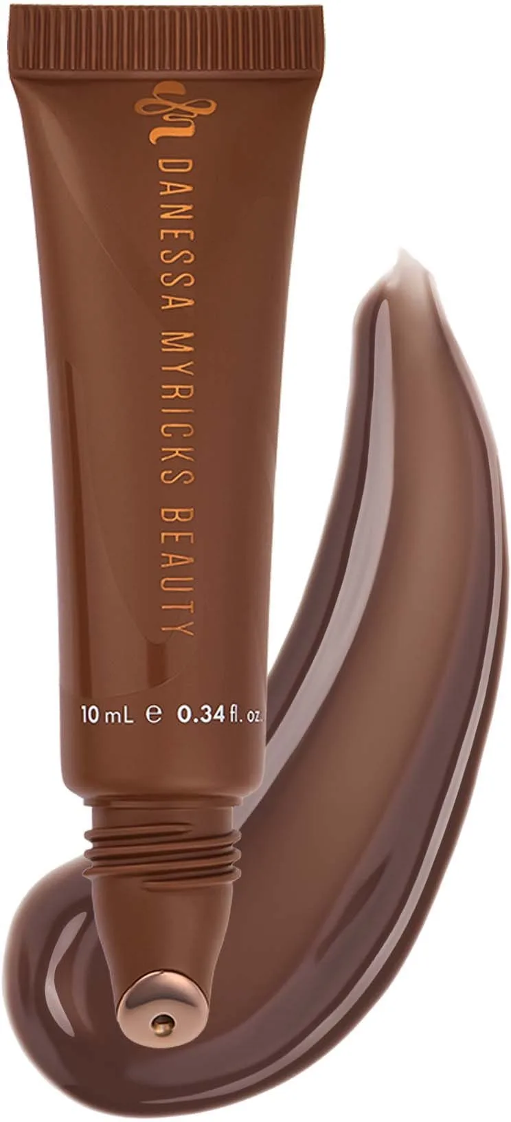 Danessa Myricks Beauty Glosswork 4D Ultra Shine Plumping Gloss Espresso Noir