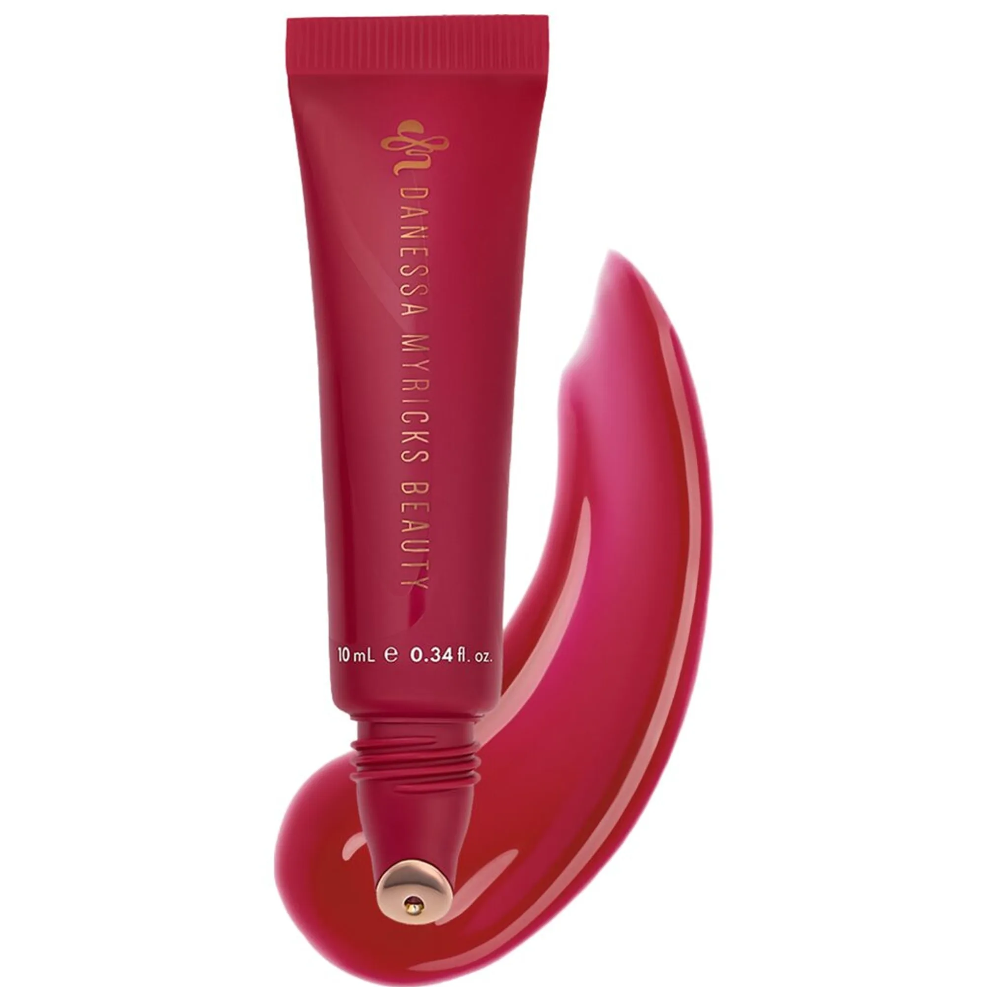 Danessa Myricks Beauty Glosswork 4D Ultra Shine Plumping Gloss Red Velvet