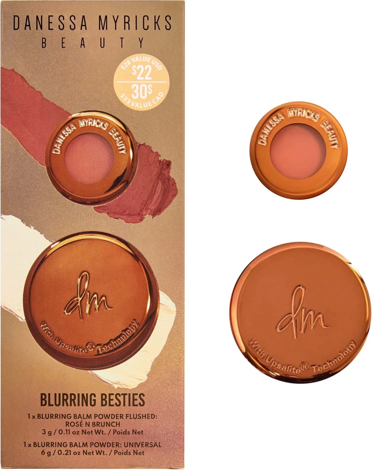 Danessa Myricks Beauty Yummy Skin Blurring Besties 12 g