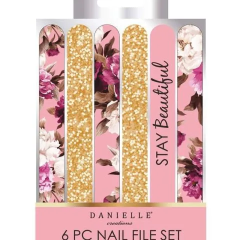 Danielle Creations 6 PC Nail File Set 6 stk.