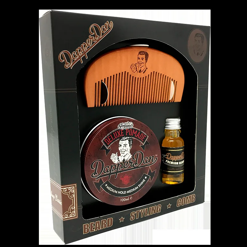 Dapper Dan Hair & Beard Deluxe Pomade Gaveæske