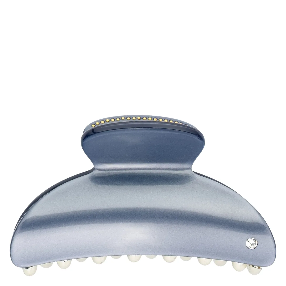 DARK Hair Claw Large Grisalle Blue