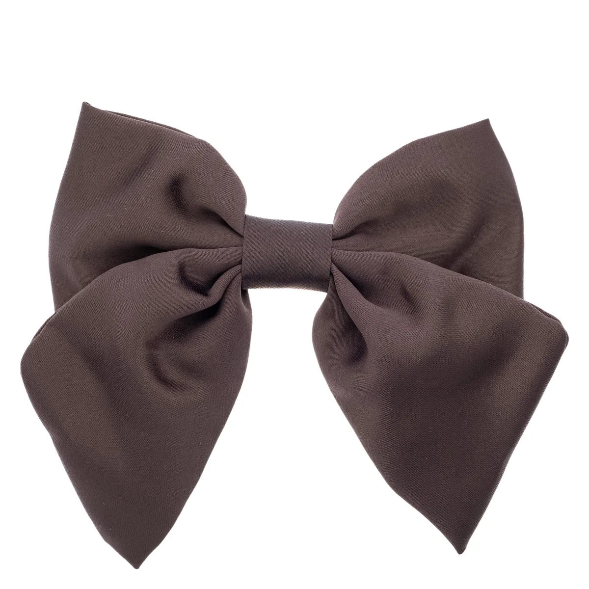 DARK Satin Bow Hair Clip Champagne