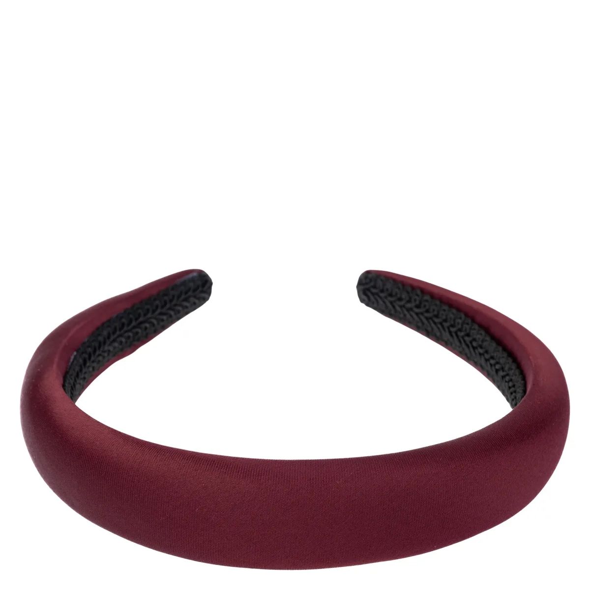 DARK Satin Hair Band Broad Chocolate Brown