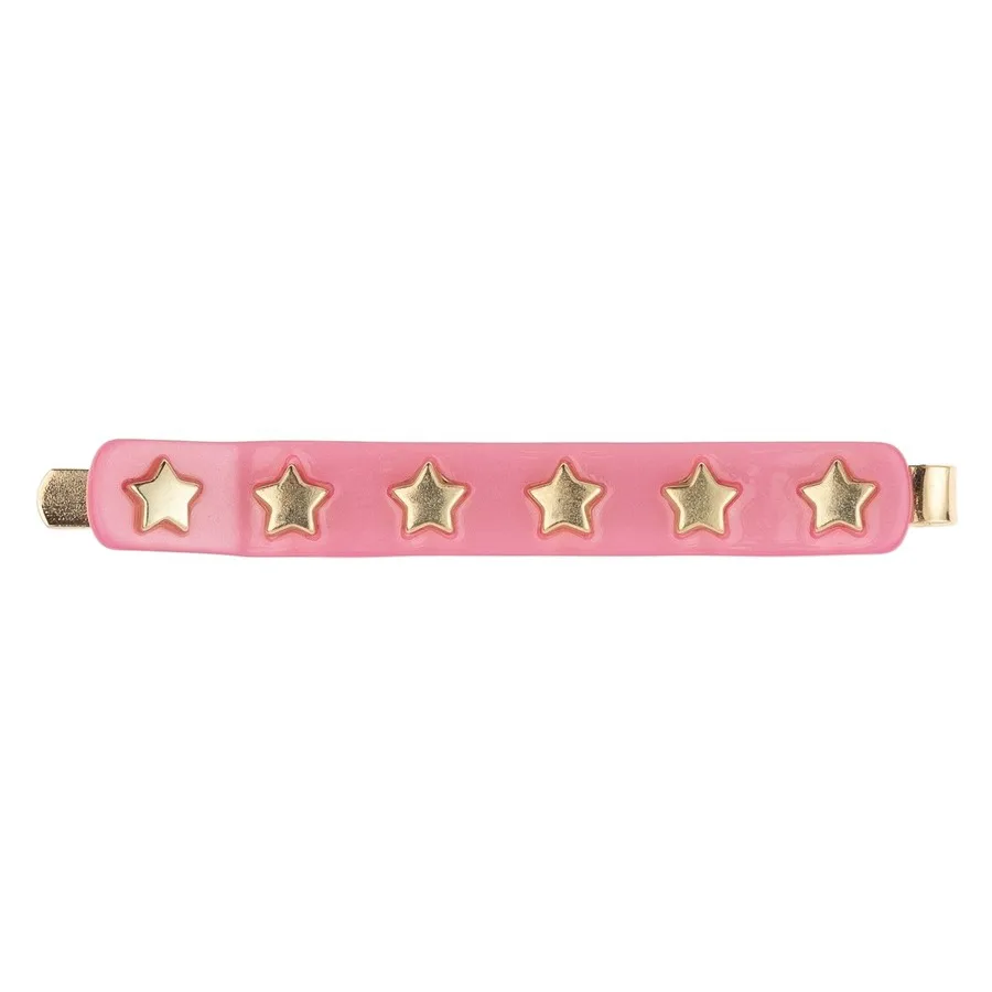 DARK Star Stud Bobby Pin Pale Pink 1pcs