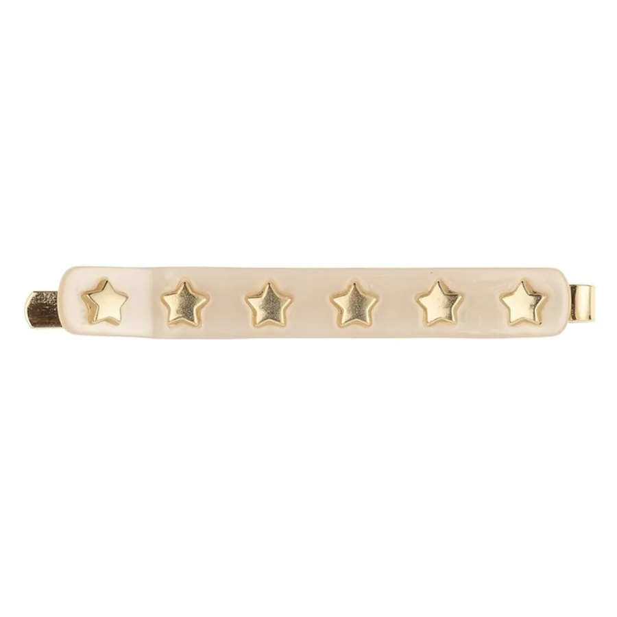 DARK Star Stud Bobby Pin Sand 1pcs