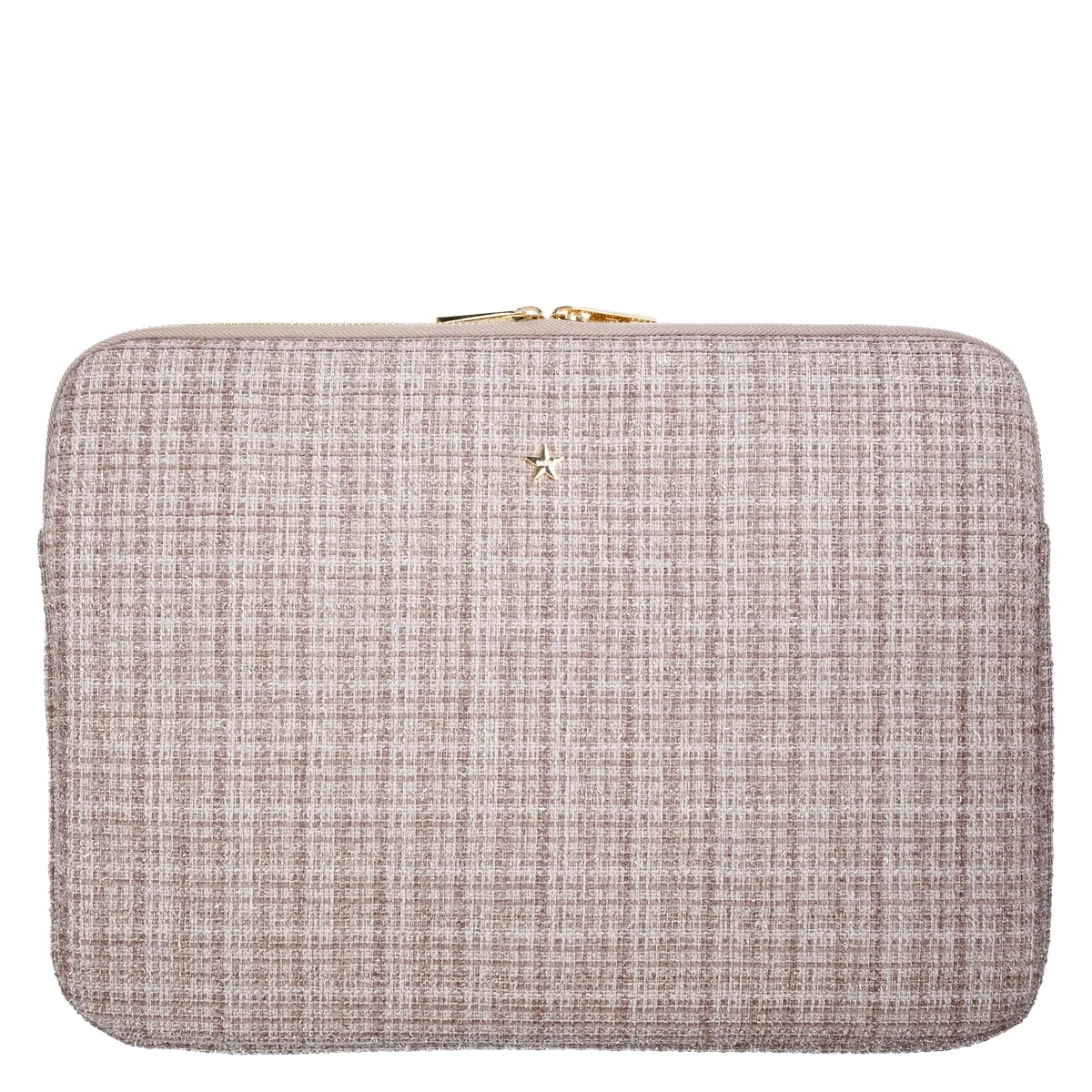 DARK Tweed Mac Cover Warm Taupe