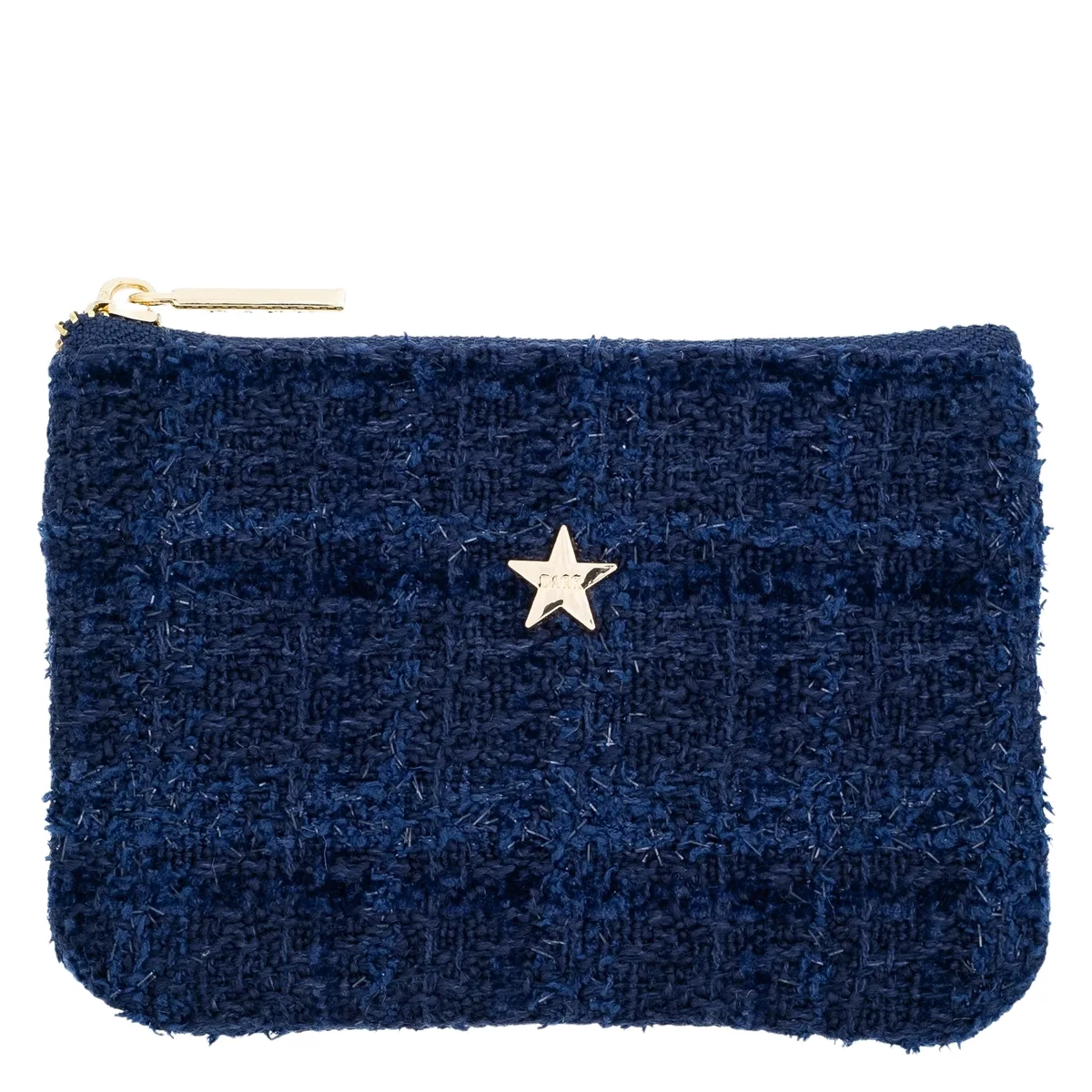 DARK Tweed Mini Pouch Sand