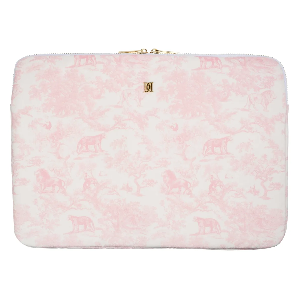 DARK Velvet Mac Cover Off White Butterfly Pattern