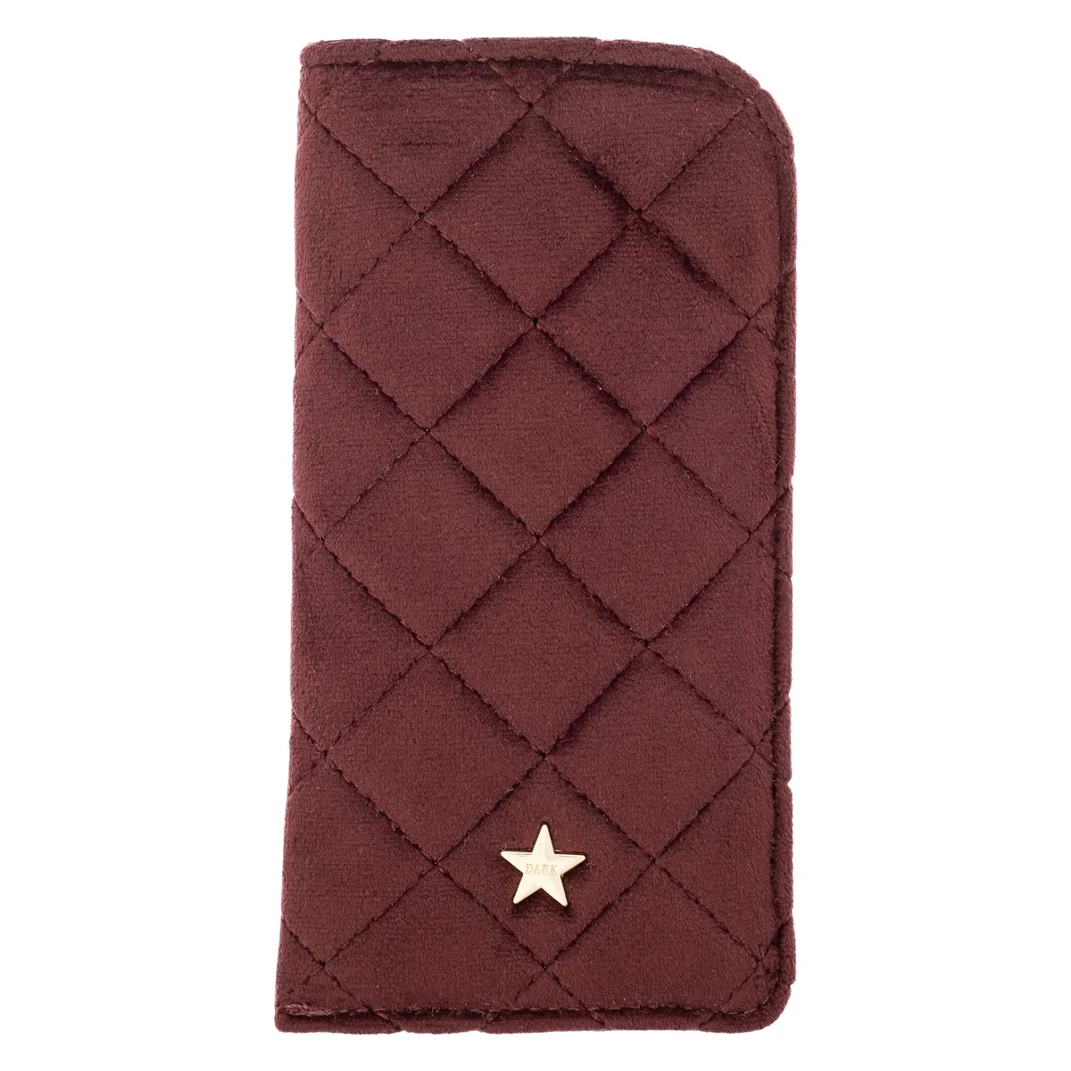 DARK Velvet Quilted Eyewear Case Ibiza Blue